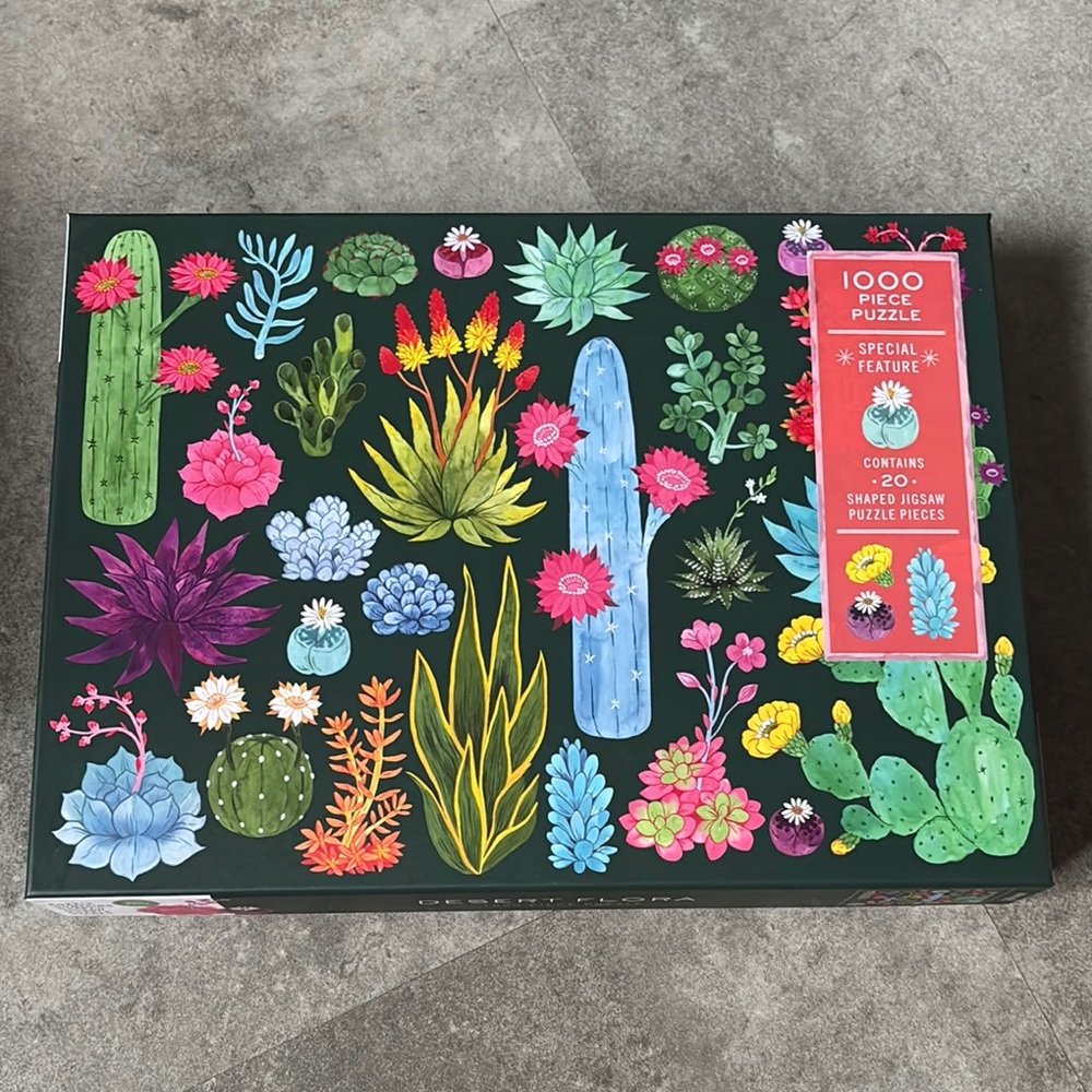 Desert Flora 1000 Piece Puzzle Galison